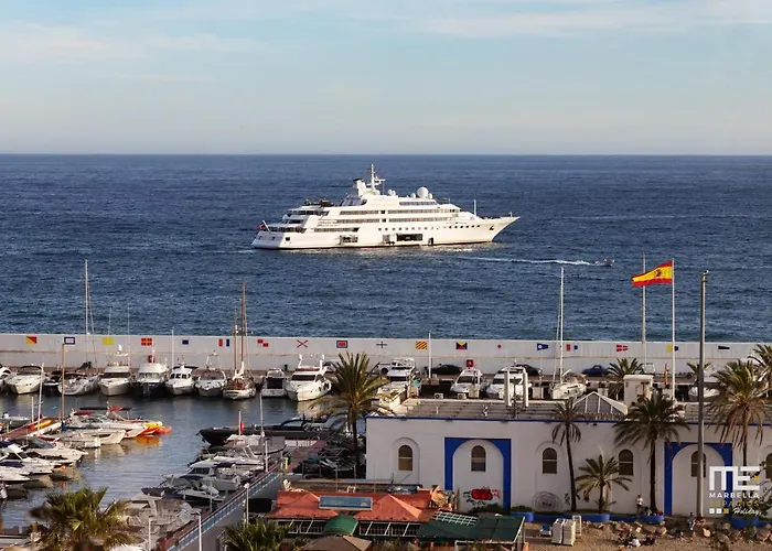 Nuevo Y Lujoso En Centro A Pie De Playa 625 Apartmán Marbella